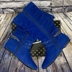 YOKI ROYAL BLUE TRISHA BOOT